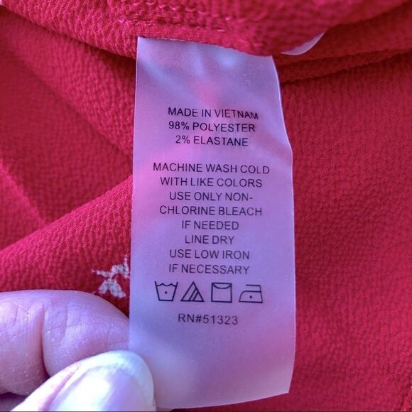 Vince Camuto Desert Bouquet Sleeveless Blouse Sz M - Picture 12 of 12